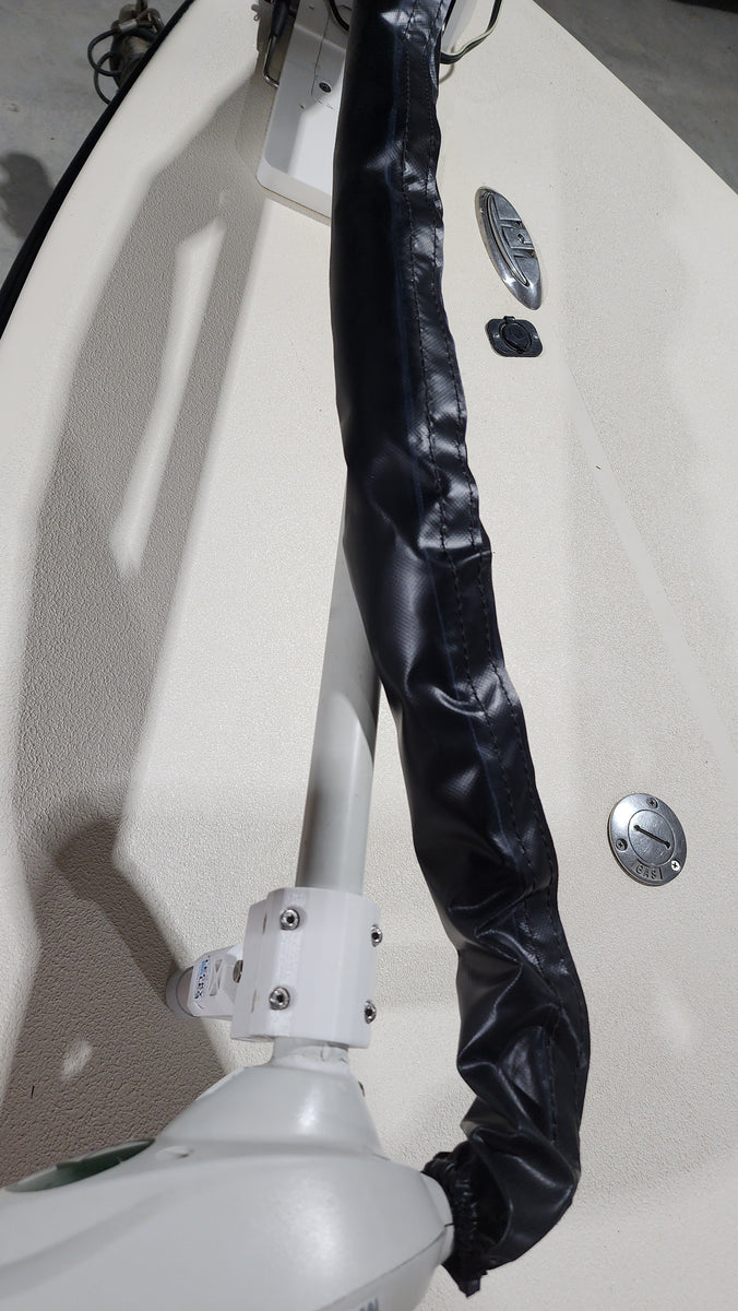 Trolling Motor control cable covers The Lecky Leg